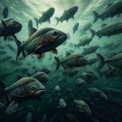 The Ominous Gaze of Piranhas