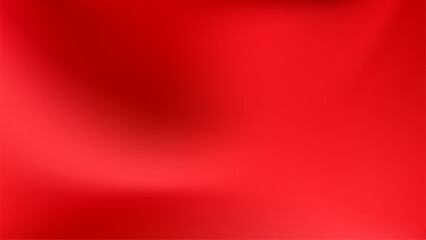 Abstract red gradient background. Scarlet bg