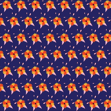 This is a floral pattern design.