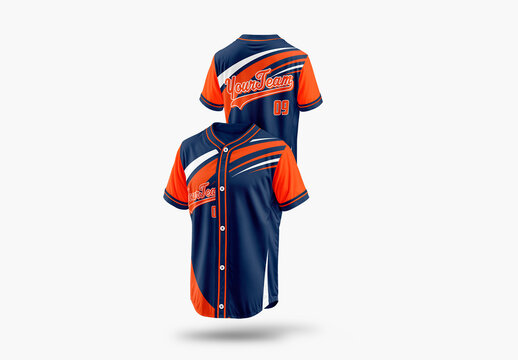 Jersey Baseball Mockup