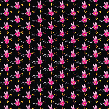 This is a floral pattern design.