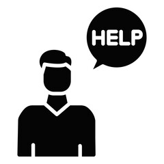 Ask For Help Icon