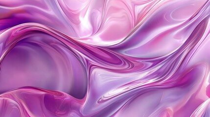 Obraz premium vibrant purple and pink abstract background with smooth wavy patterns, dynamic and modern, sleek and futuristic design