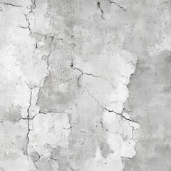 Obraz premium Weathered Concrete: A close-up view of a textured concrete surface, revealing cracks and imperfections that tell a story of age and exposure.