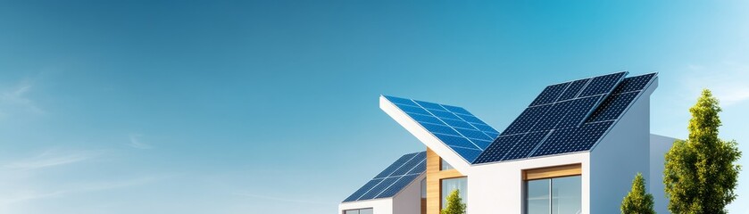 Self-sustaining smart buildings powered by bio-energy and transparent solar panels