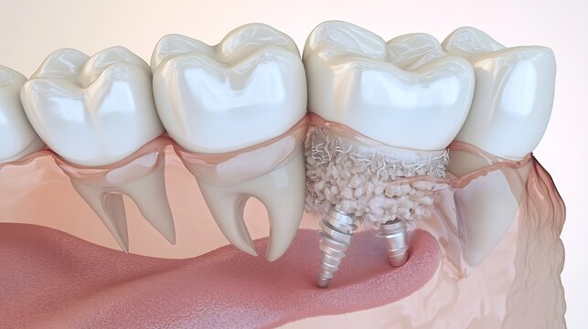 Digital artistic representation of the dental bonding process microscopic level illustrating how the resin adheres to enamel