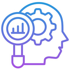 Obraz premium Analytical Skill Icon