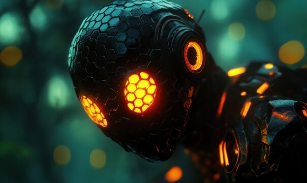Futuristic Robotic Insect