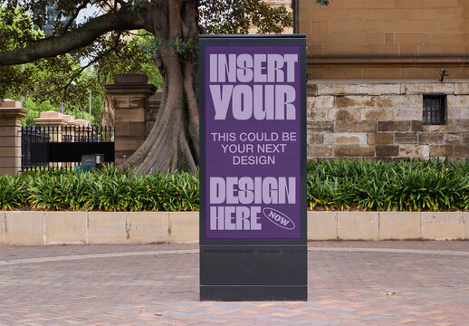 Urban Advertising Panel in Sydney Offers Space for Promotions and Outreach Initiatives in the City