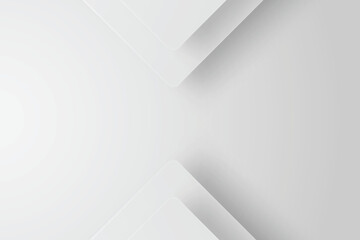 White geometric shapes background; abstract design, website template