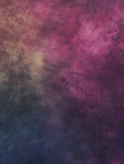 Obraz premium Abstract purple and blue painted background with blended color texture