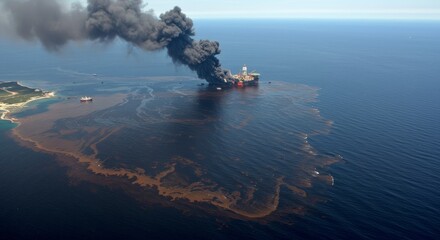 Deepwater Horizon Disaster: Environmental Catastrophe - Oil spill disaster, environmental damage, ecological impact, pollution