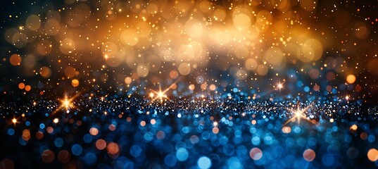 Subtle sparkle horizon spreading across Class of 2025 background tiny light dots adding a celebratory feel symbolizing hope and dreams offering large open spaces