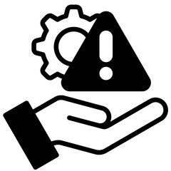 Risk Management Icon