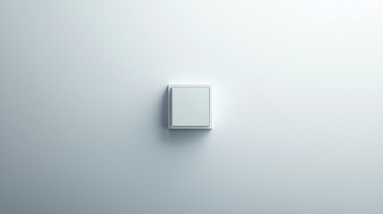 Socket switch on a white background
