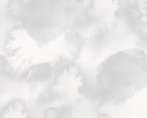 Soft abstract watercolor background in light gray tones. Hand painted texture with delicate gradients and organic flow. Perfect for branding, invitations, packaging, modern minimalist design projects