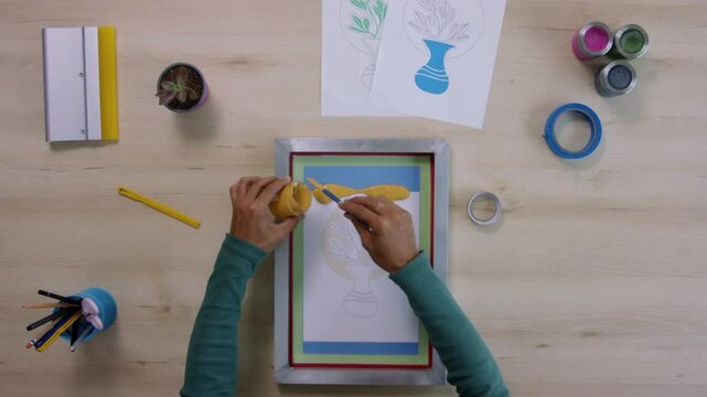 "4K Artisanal Printmaking Process &ndash; Traditional Handcrafted Techniques in Fine Art Printing"

