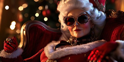 summer female mrs claus circuitry