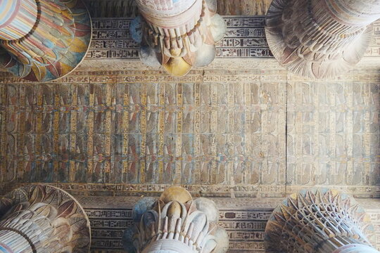 Esna temple of Khnum, Esna, Egypt