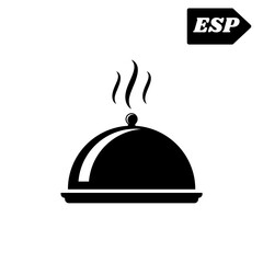 restaurant cloche icon