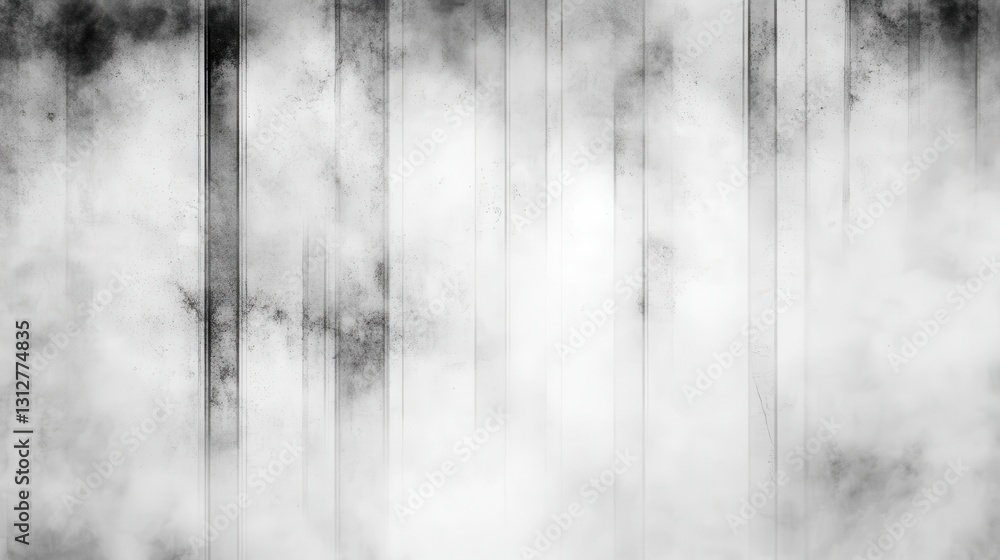 Poster grunge texture featuring contrasting dark and light shades, forming vertical lines with moody, enigm