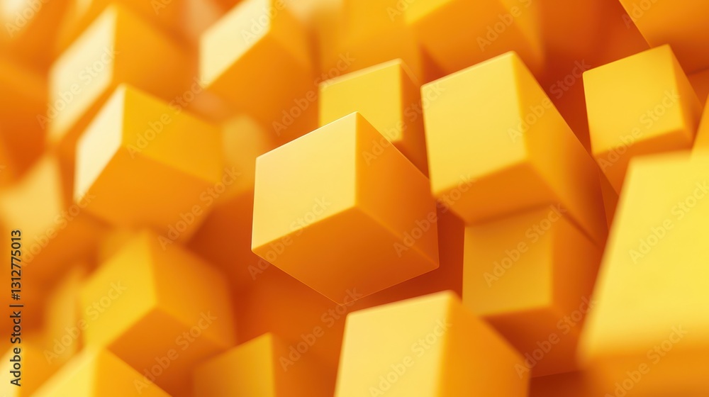 Aufkleber a dynamic 3d render featuring an abstract vertical animation with a geometric background, showcasing