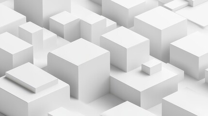 An abstract background design featuring bright-colored circular rings arranged in a minimalistic pattern.