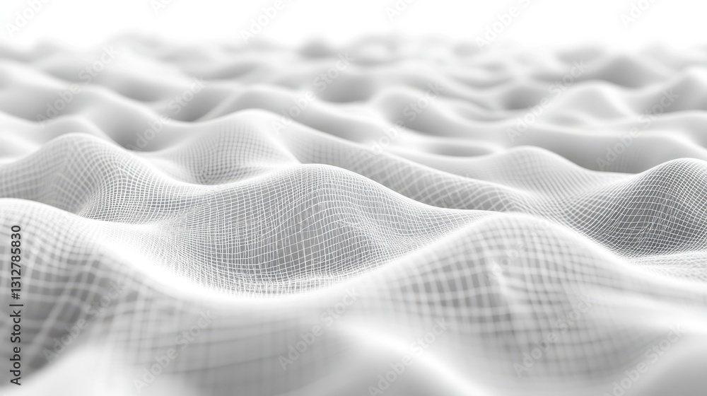 Poster An abstract background design featuring bright-colored circular rings arranged in a minimalistic pattern.