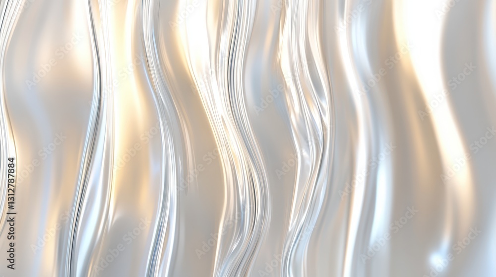 Aufkleber an abstract background featuring 3d glass transparent lines creates a modern, sophisticated visual.