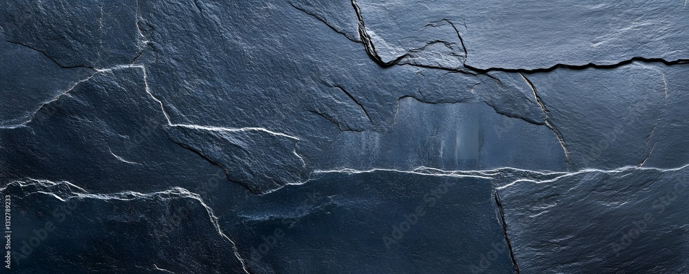 Poster elegant dark blue slate background with a subtle gradient