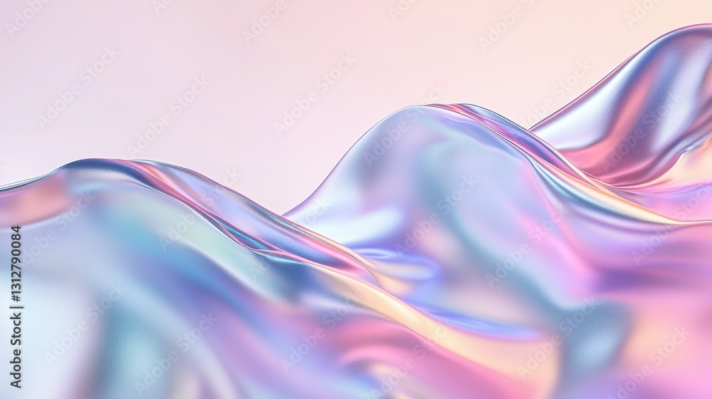 Poster An abstract design featuring swirling purple particles creating a magical visual effect.