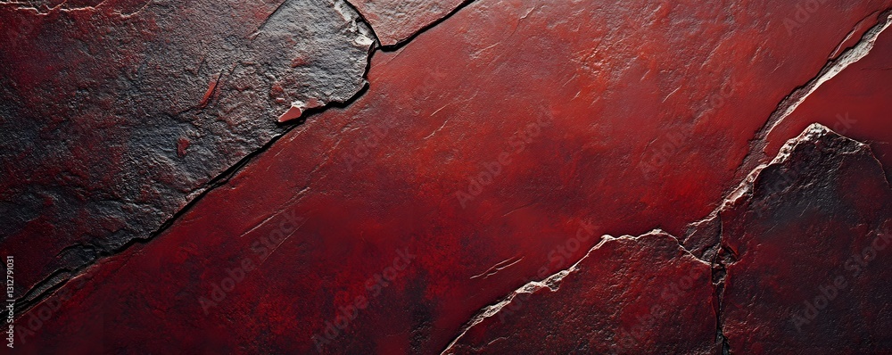 Aufkleber elegant red slate background with subtle color variations