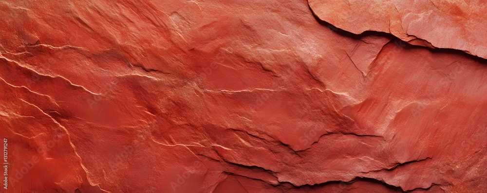 Poster smooth red slate stone background with a matte finish