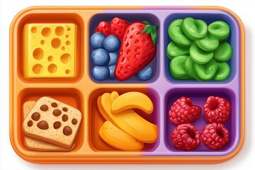 Colorful and Healthy Lunchbox: Delicious Meal Prep for Kids