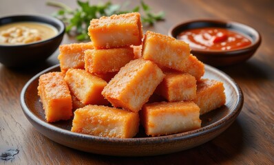 Delicious crispy fried snacks