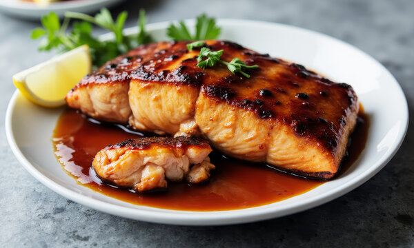 Honey Teriyaki Salmon