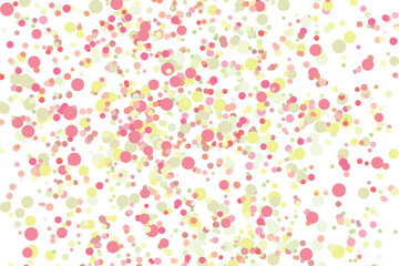 Light multicolor background, colorful vector texture with circles. Splash effect banner. Glitter silver dot abstract illustration with blurred drops of rain. Pattern for web page, banner,poster, card.