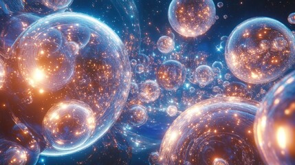 Abstract spheres in cosmic space