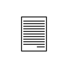 document line icon