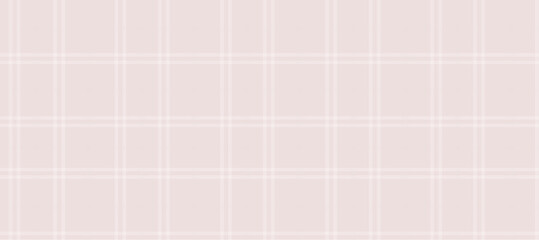 Plaid pastel pattern, light color lines background vector illustration