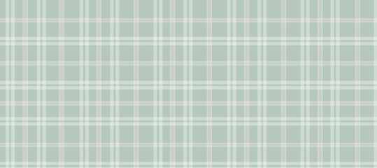 Plaid pastel pattern, light color lines background vector illustration