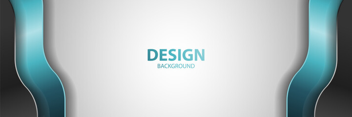 Abstract teal gray design background; website template