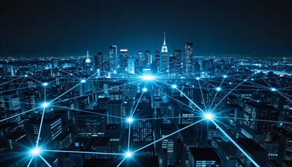 Fototapeta premium Artificial intelligence and big data concept