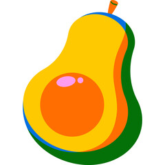 Tropical Vegetables and Fruits - icon