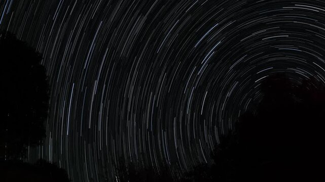 Star trails over at Kitt Peak National Observatory