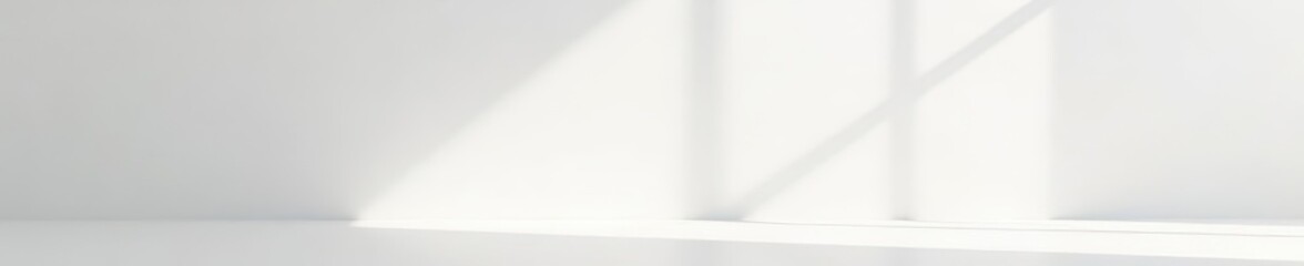 Bright white room, subtle window shadows Ideal Zoom background , virtual background, window light