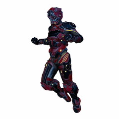 サイバーマン　3DCGレンダリング