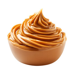 Cupcake with Whipped Cream Topping Isolated on Transparent Background