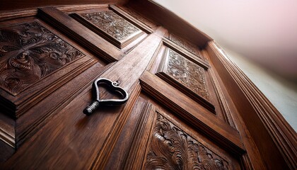 The door shines brightly with possibilities.  