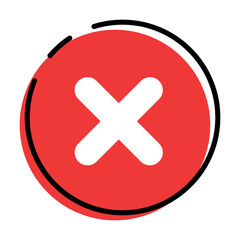 check mark icon button set. vector icons set. check box icon with right and wrong buttons and yes or no checkmark icons in green tick box and red cross. vector illustration